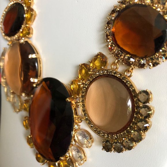 KATE SPADE Neutral Orchestra Hall Statement Necklace - Picture 4 of 12